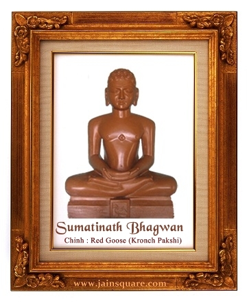 Sacred idol of Sumatinatha Bhagwan — symbolism of the Fifth Tirthankara